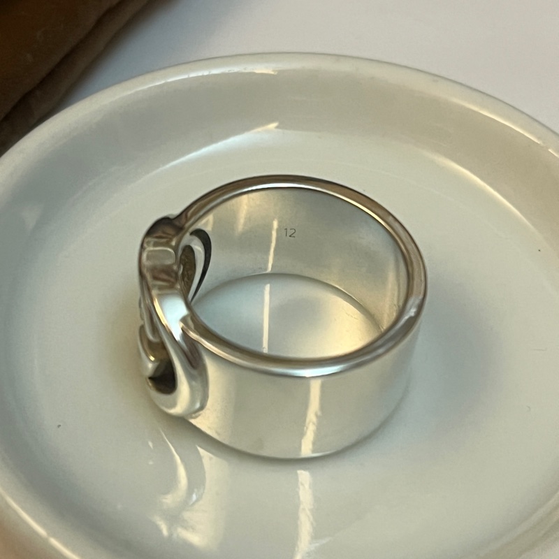 Gucci 經典雙G戒指-11