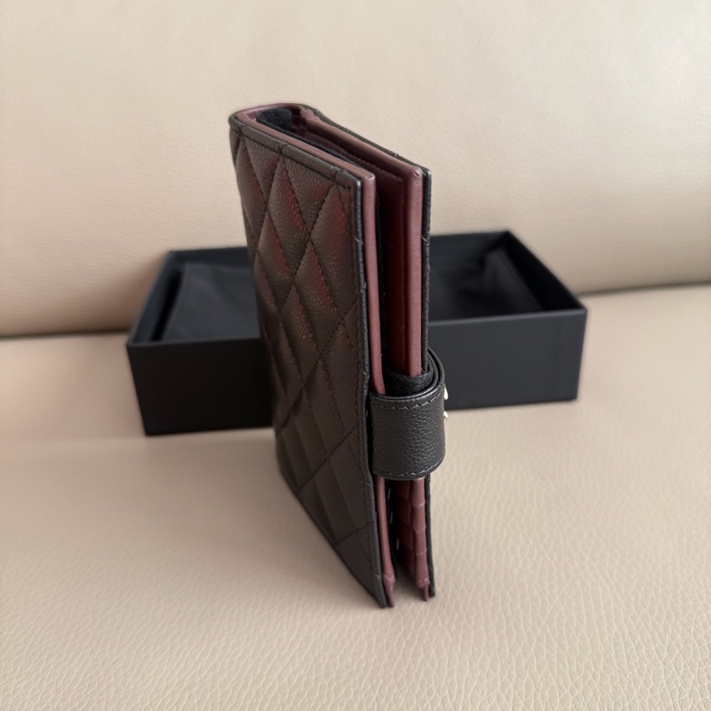 「M.Y精品」 Chanel 小香 最新26C 內拉鏈中夾 護照套 護照中夾-4