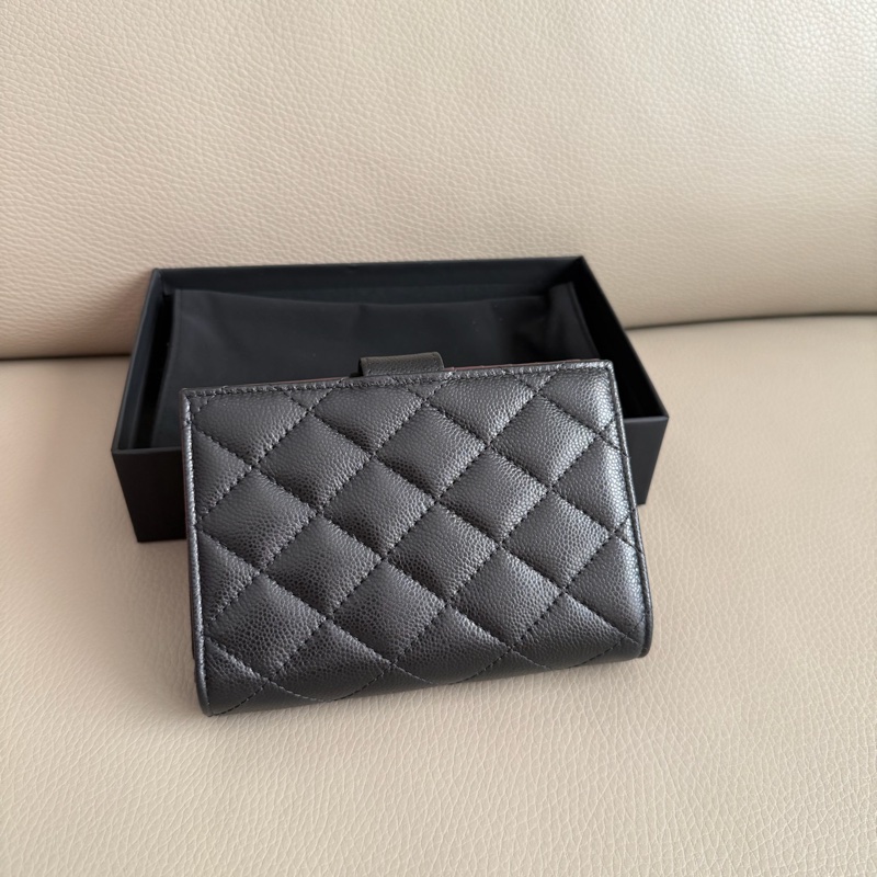 「M.Y精品」 Chanel 小香 最新26C 內拉鏈中夾 護照套 護照中夾-5