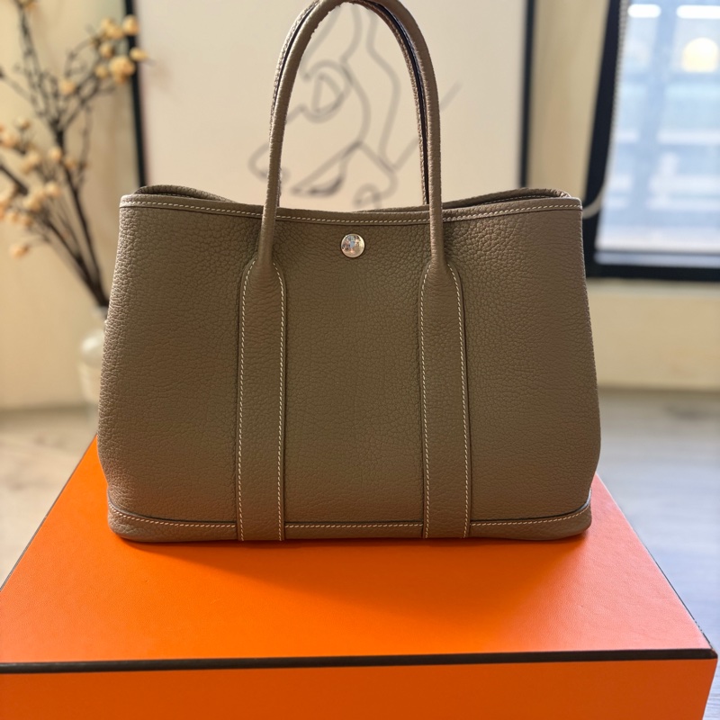 Hermes Garden Party 30 大象灰-3