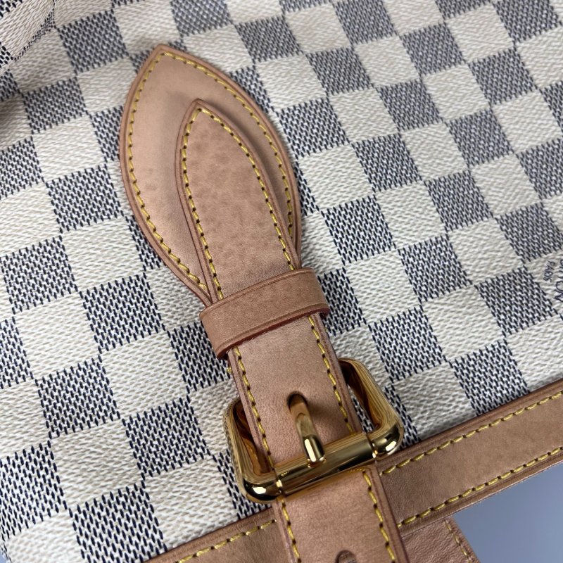 LV N51206 白棋盤HAMPSTEAD包-11