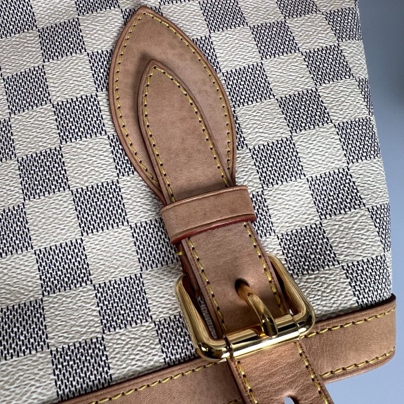 LV N51206 白棋盤HAMPSTEAD包-12
