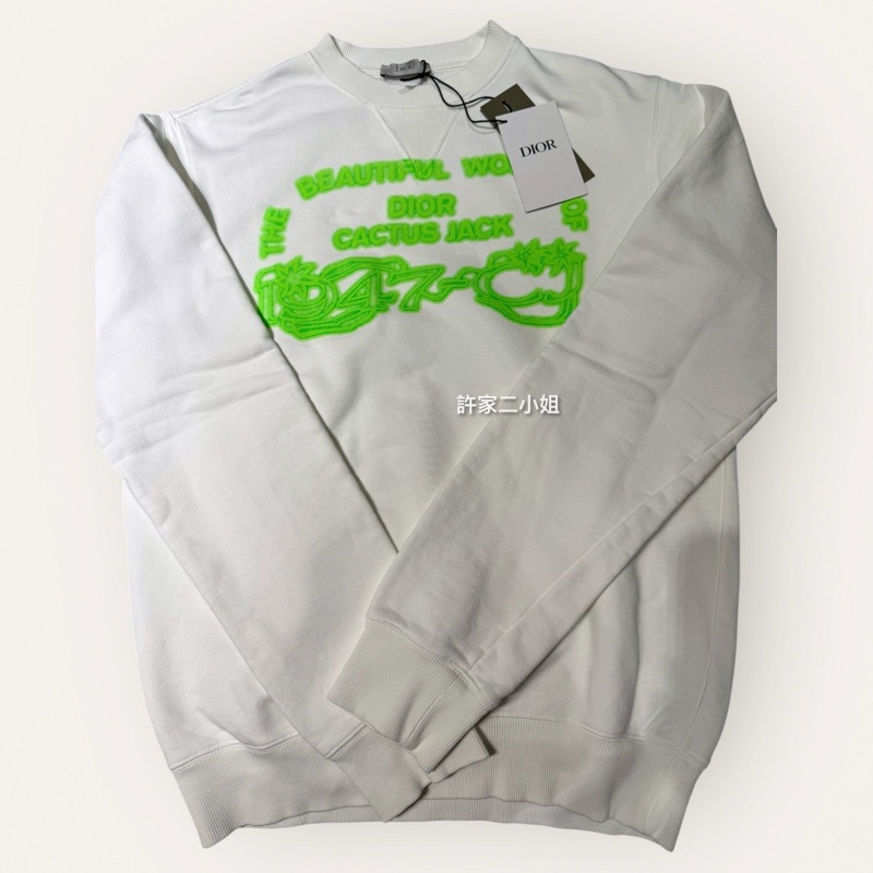 Dior x CACTUS JACK 全新閒置100%棉長袖上衣-1