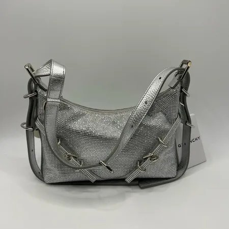 Givenchy 纪梵希单肩腋下包 銀色-0