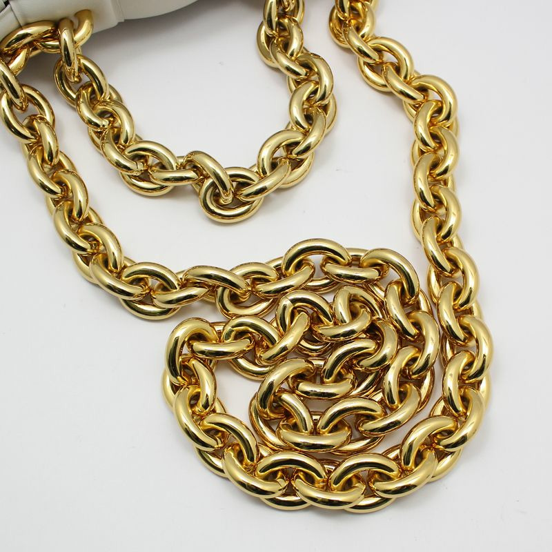 【包稅】BOTTEGA VENETA 附襯墊鏈條卡附斜挎包-5