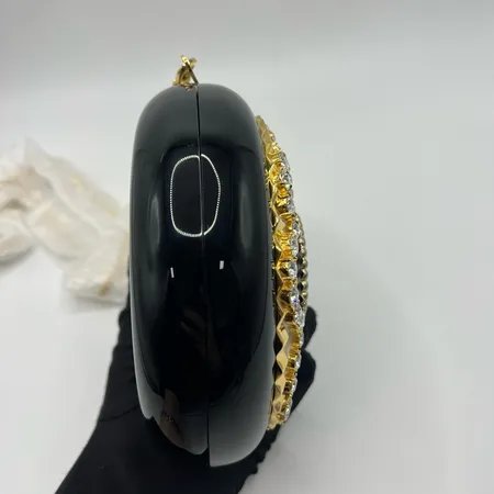 Gucci 黑色水壺晚宴包-2