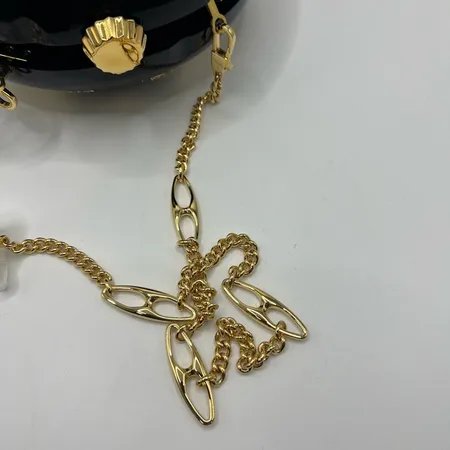 Gucci 黑色水壺晚宴包-9