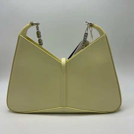 Givenchy 纪梵希黄色腋下包可拆卸双肩带设计  金属链条-7