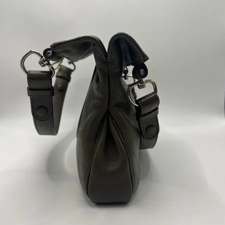 GUCCI(古驰) 互扣式双G皮革贴 三肩帶托特包 单肩包-2