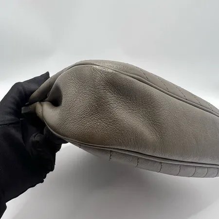 GUCCI(古驰) 互扣式双G皮革贴 三肩帶托特包 单肩包-4