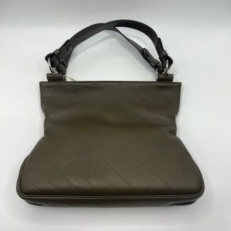 GUCCI(古驰) 互扣式双G皮革贴 三肩帶托特包 单肩包-7