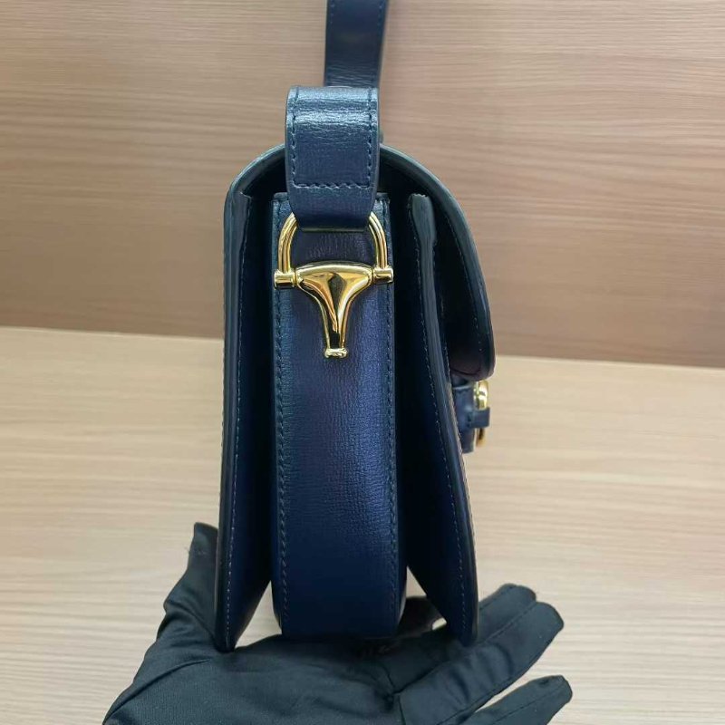 Gucci古驰1955灯芯绒粉色马鞍包 手提單肩斜挎肩帶可調節-2