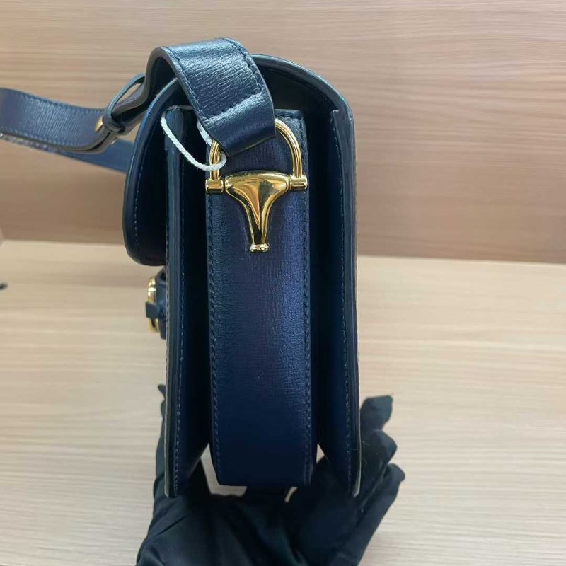 Gucci古驰1955灯芯绒粉色马鞍包 手提單肩斜挎肩帶可調節-3