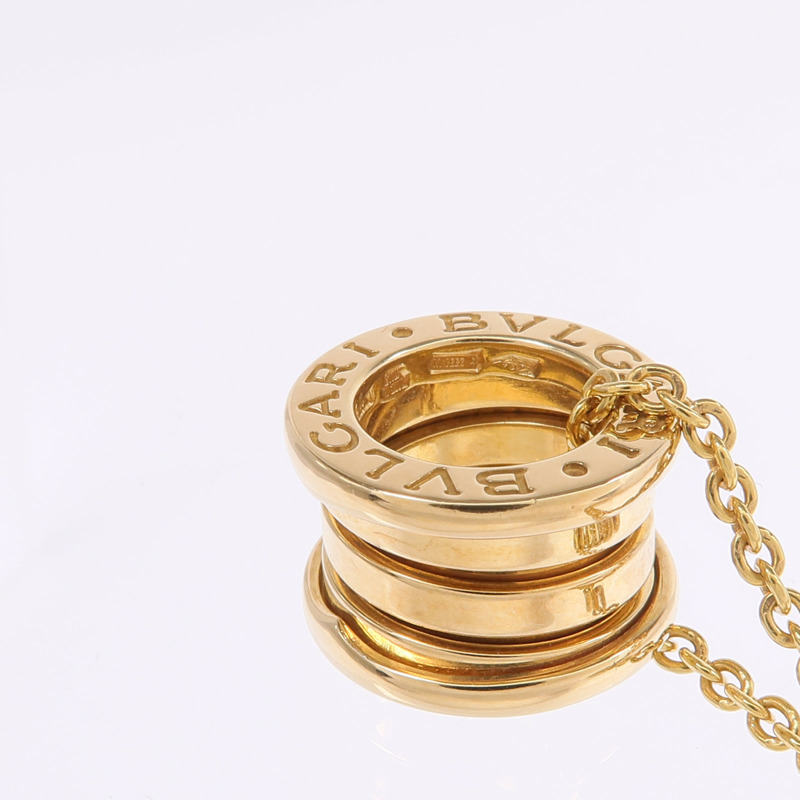 BVLGARI 18K黃金B.zero 1 Necklace項鍊-7