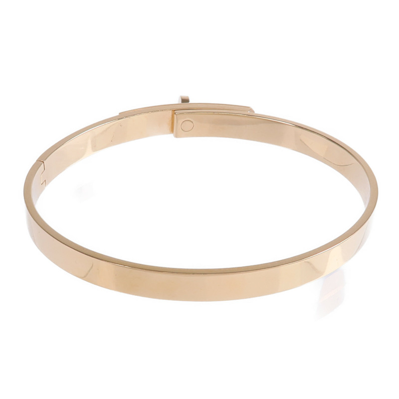 HERMES 18K玫瑰金Kelly Bracelet鑽石手鐲-1