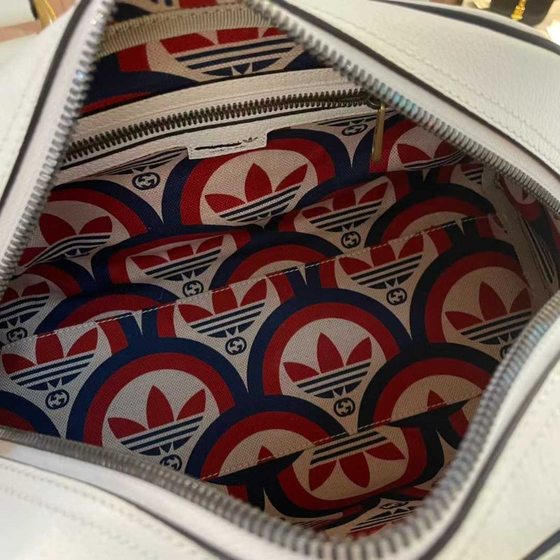 Gucci *adidas联名旅行包 男女同款-7