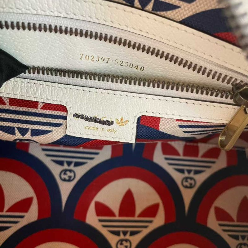 Gucci *adidas联名旅行包 男女同款-8