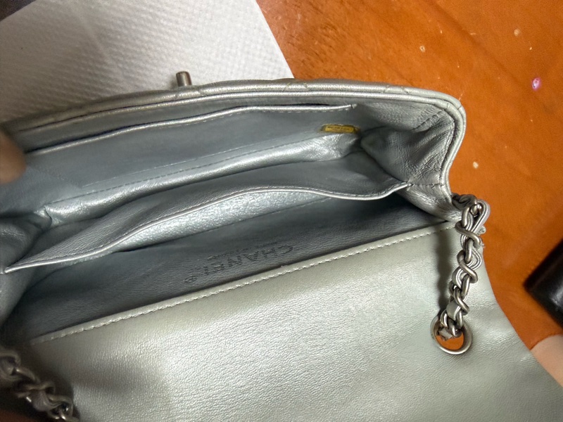 CHANEL MINI CLASSIC FLAG SHOULDER BAG 17cm-15