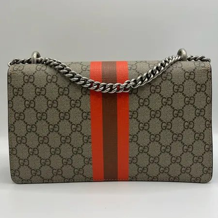 GUCCI GG Supreme Monogram Equestrian 小號 Dionysus 肩背包-1