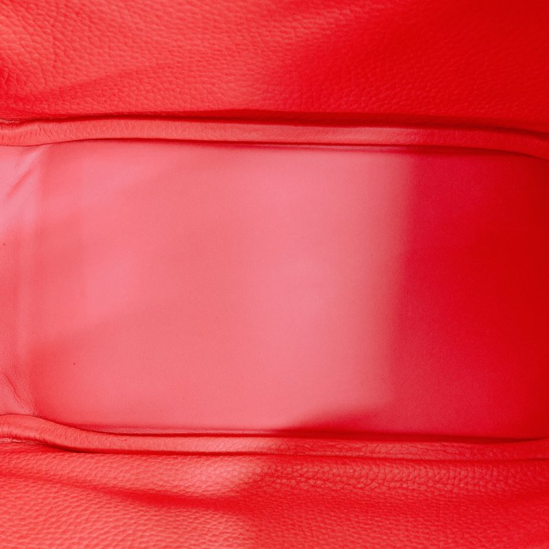 MS0508 Hermes 愛馬仕 琳迪 杜鵑粉 銀扣  Lindy 26 Clemence 8W Rose Azalee x PHW-16