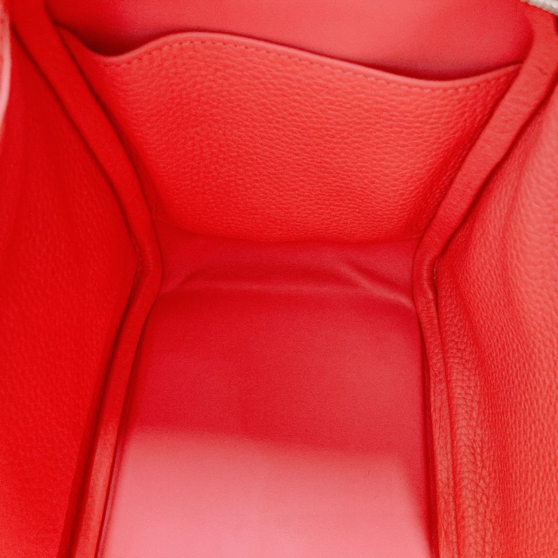 MS0508 Hermes 愛馬仕 琳迪 杜鵑粉 銀扣  Lindy 26 Clemence 8W Rose Azalee x PHW-17