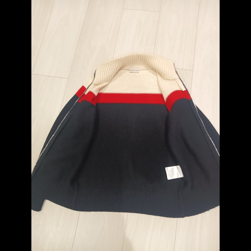 moncler 毛衣#紅米白藍#正品#S號-2