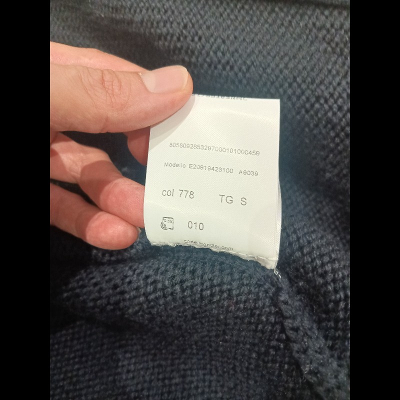 moncler 毛衣#紅米白藍#正品#S號-5