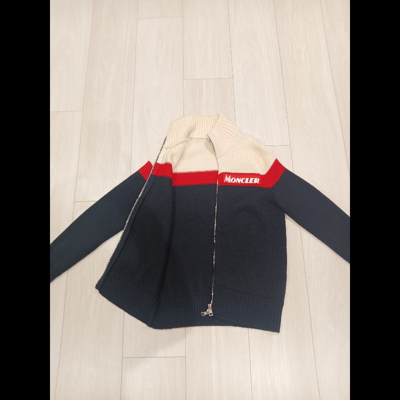 moncler 毛衣#紅米白藍#正品#S號-6