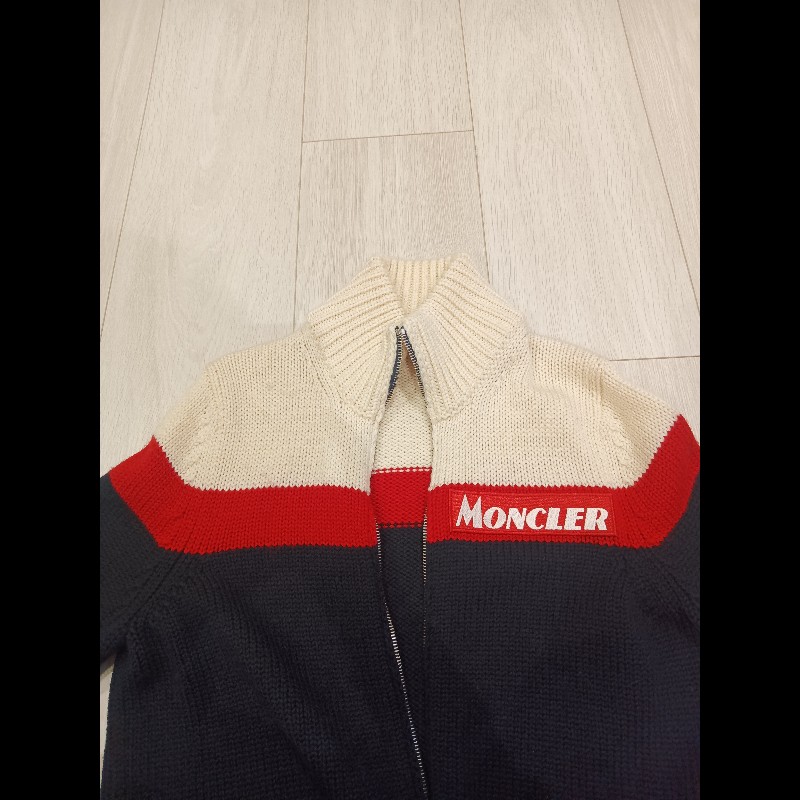 moncler 毛衣#紅米白藍#正品#S號-8