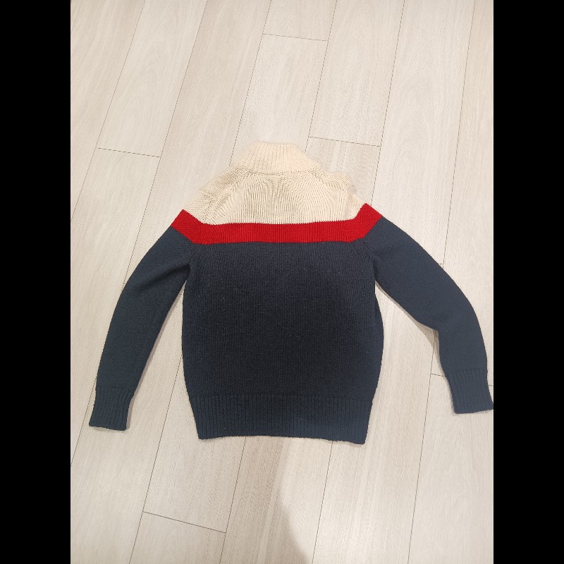 moncler 毛衣#紅米白藍#正品#S號-10