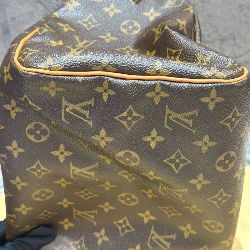 💎Han's house精品服飾💎LOUIS VUITTON 經典花紋SPEEDY 25 HANDBAG-8