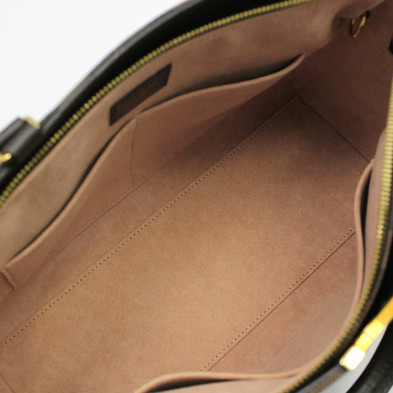 【包稅】LOUIS VUITTON Damier Ebene Kensington 保齡球單肩包-5