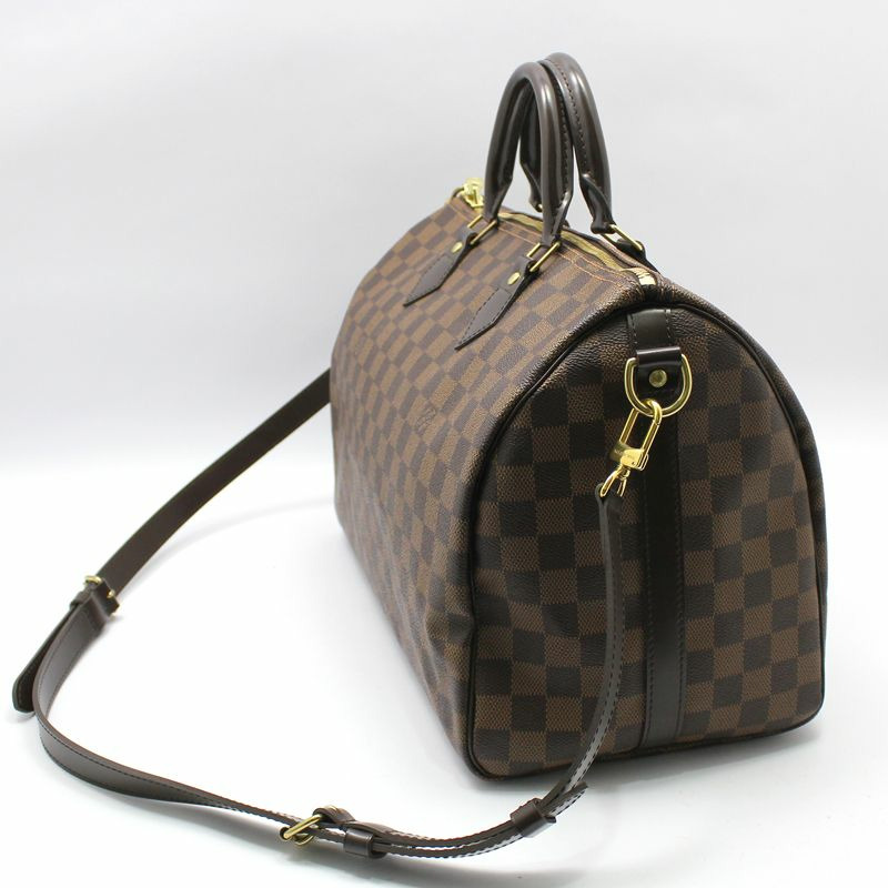 【包稅】LOUIS VUITTON Damier Ebene Bandoulière Speedy 35 單肩包-2