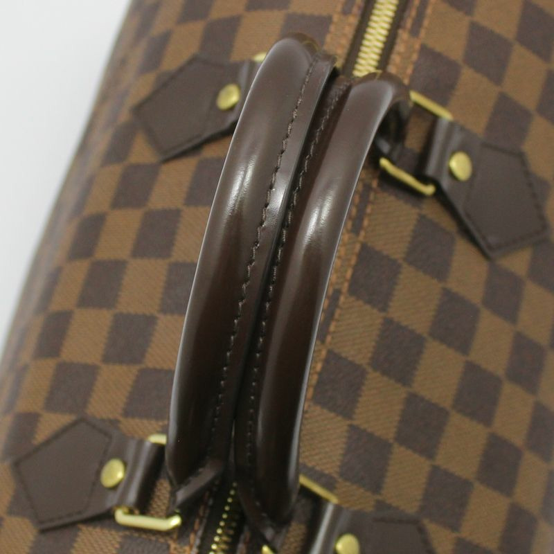 【包稅】LOUIS VUITTON Damier Ebene Bandoulière Speedy 35 單肩包-5