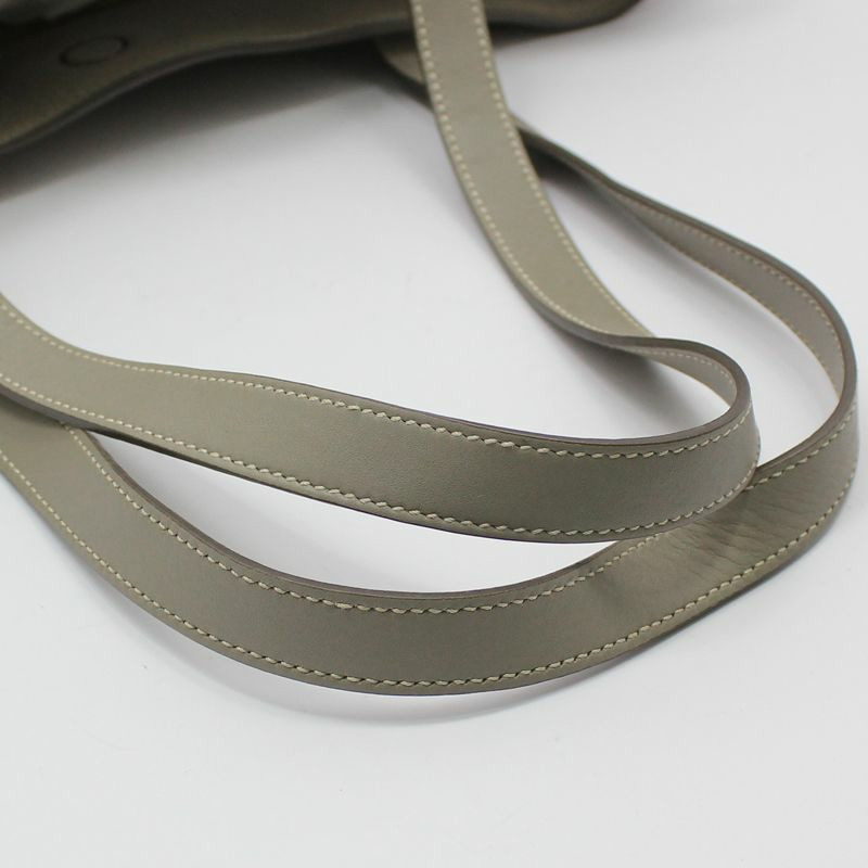 【包稅】PRADA Vitello Daino 金色標誌購物單肩包-5