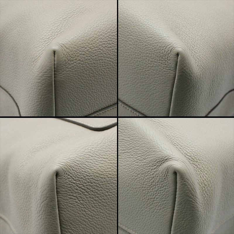 【包稅】PRADA Vitello Daino 金色標誌購物單肩包-7