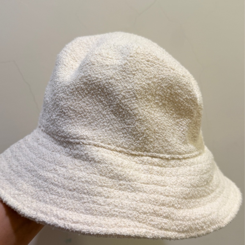 Moncler漁夫帽 帽子 白色S 9.8成新無污-6