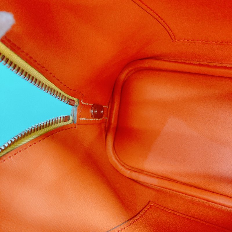 MS0506 Hermes 愛馬仕 保齡球包 檸檬黃色 銀扣 Bolide 25 Evercolor 9R Lime x PHW-14