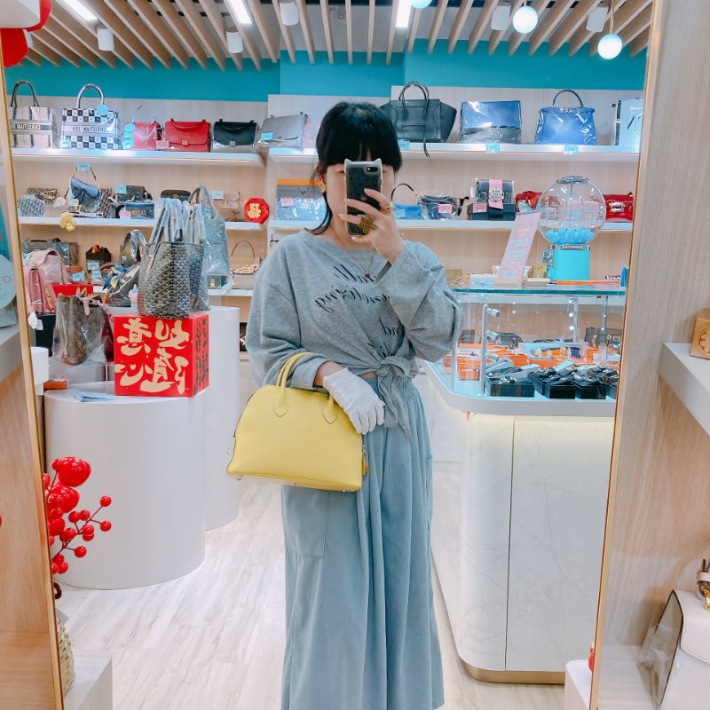 MS0506 Hermes 愛馬仕 保齡球包 檸檬黃色 銀扣 Bolide 25 Evercolor 9R Lime x PHW-18