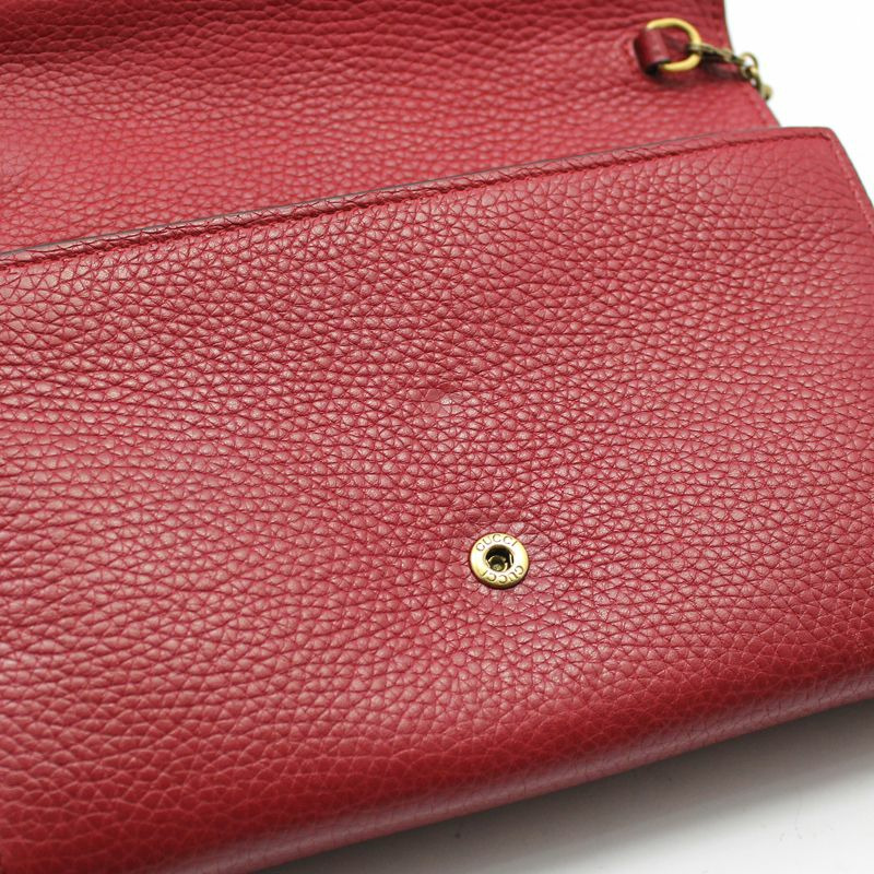 【包稅】GUCCI 401232 GG Marmont 紅色 WOC 斜背包-7