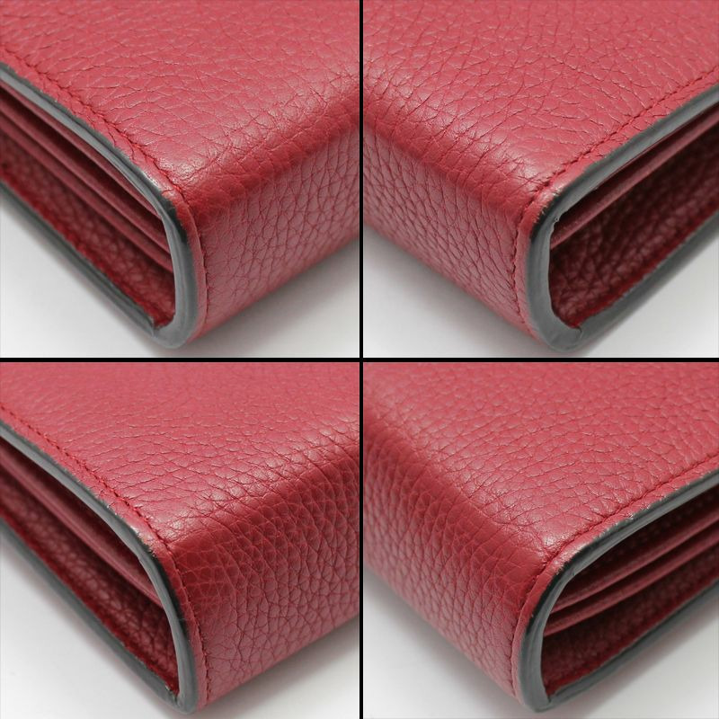 【包稅】GUCCI 401232 GG Marmont 紅色 WOC 斜背包-9