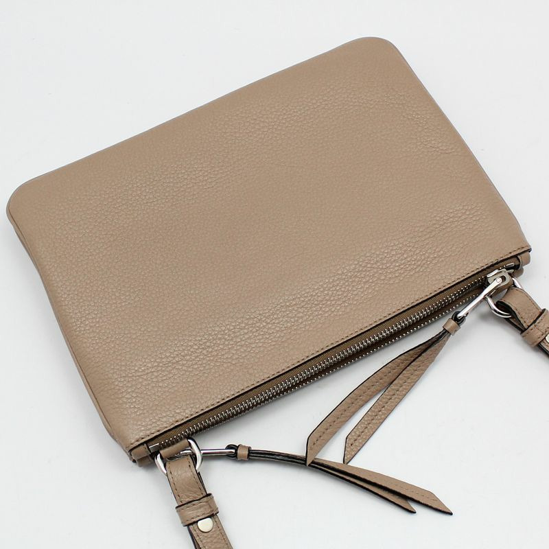 【包稅】PRADA 粉紅米色 Vitello Phoenix 斜背包-3