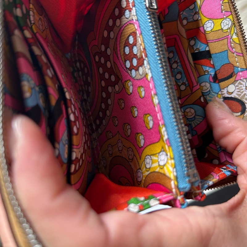 愛馬仕silk in compact 錢包-2