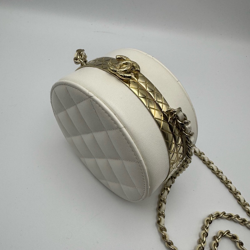 Chanel 香奈兒Coco Crush 系列高級工坊圓餅單肩包，收藏級-10