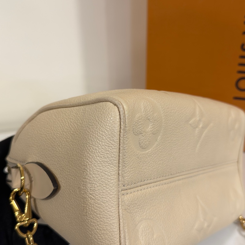 #全配🈶購證 #閒置新 Lv speedy20奶油白 晶片款speedy bandoulière 20-8