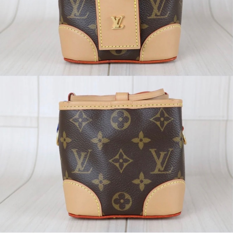 「JL精品代購」98新 LV 老花 迷你燒賣 ic 芯片款-3