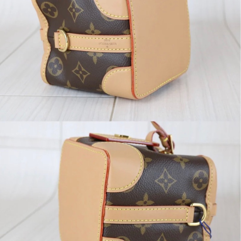 「JL精品代購」98新 LV 老花 迷你燒賣 ic 芯片款-6