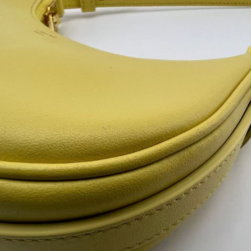 CELINE Mini Ava 小雞黃全皮款腋下包-10