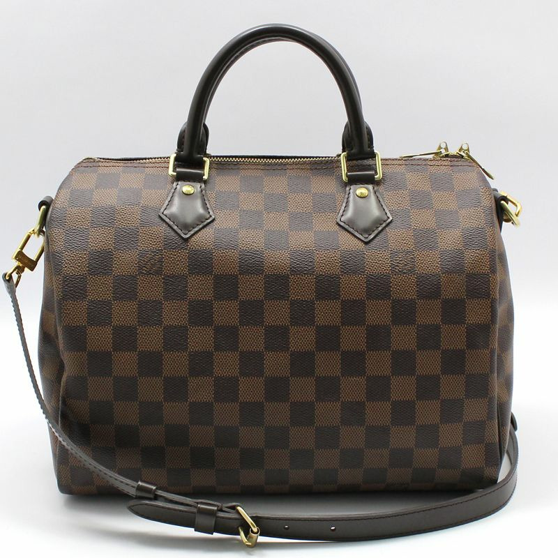 【包稅】LOUIS VUITTON 路易威登 Damier Ebene 全新 Bandoulière Speedy 30 肩背包-0