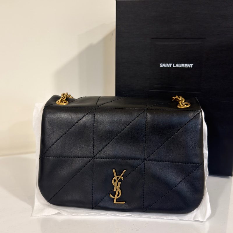 #近新閒置 #專櫃近🔟萬 #全網最低 Ysl Jamie黑金鏈條包 🉑斜挎/肩背-4